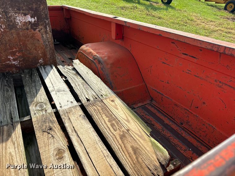 image for item EE7551 Shop built utility trailer