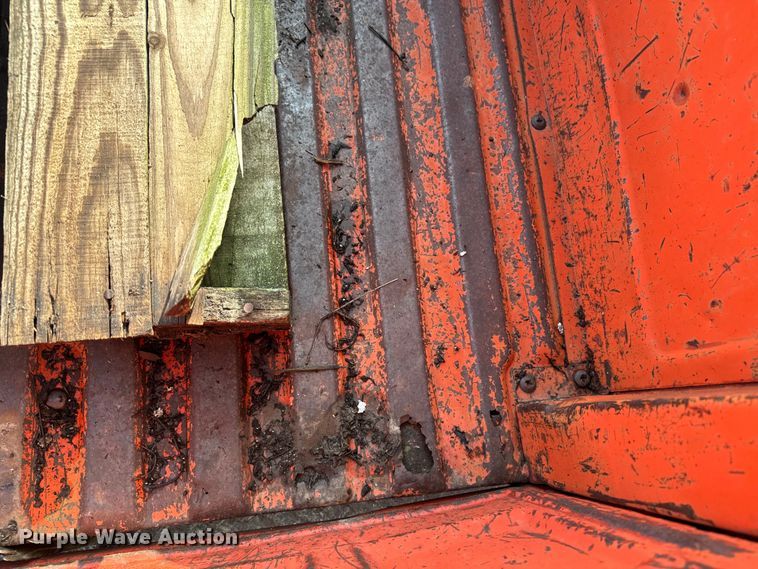 image for item EE7551 Shop built utility trailer