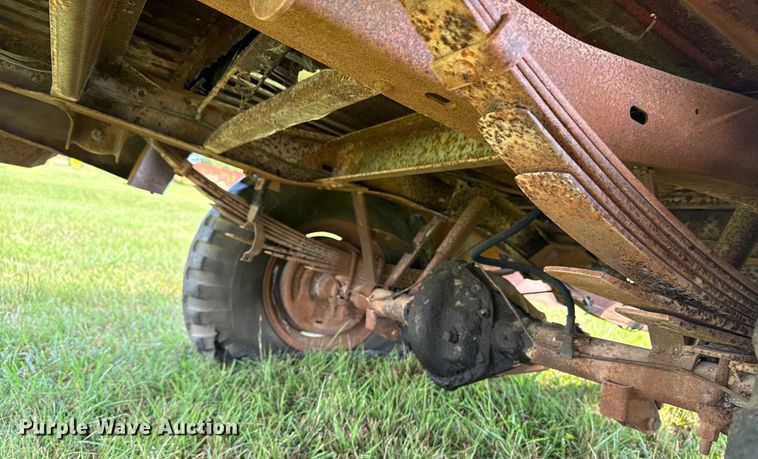 image for item EE7551 Shop built utility trailer
