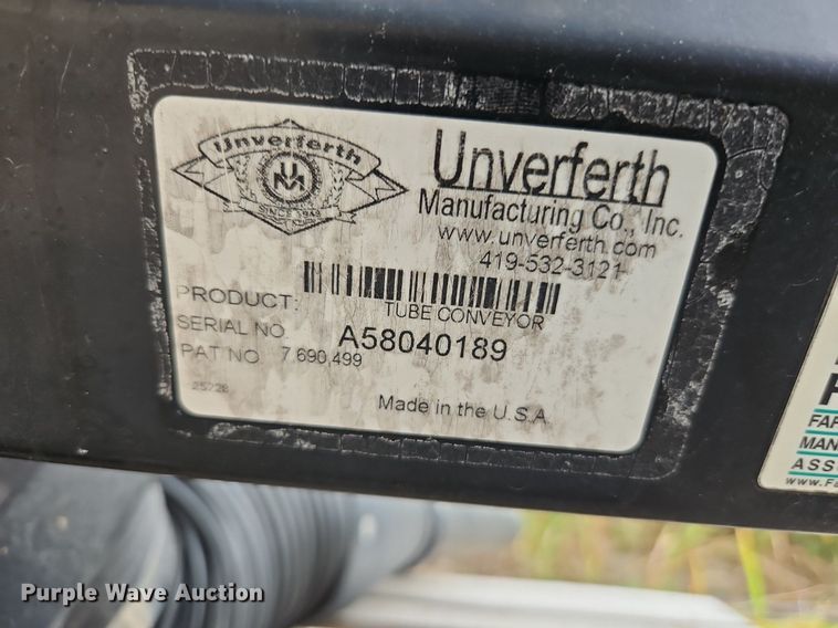 image for item EI8298 Unverferth auger