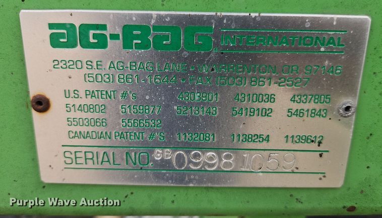 image for item EI8302 Ag-Bag  Pro-Grain bagger