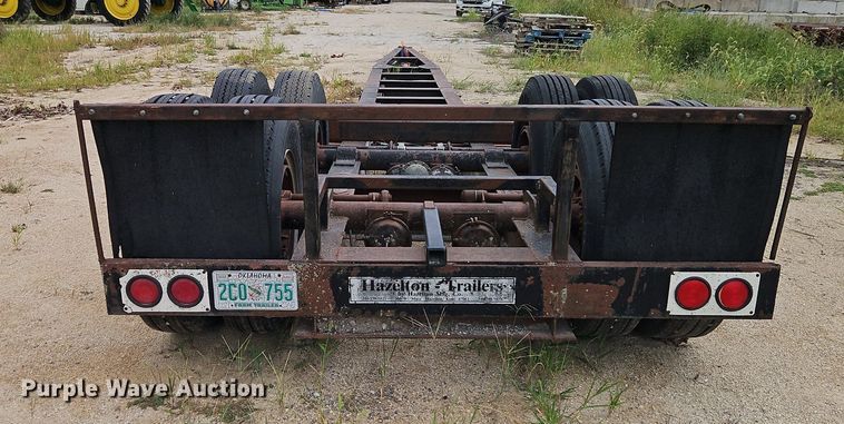 image for item EI8307 Hazelton Trailers combine trailer