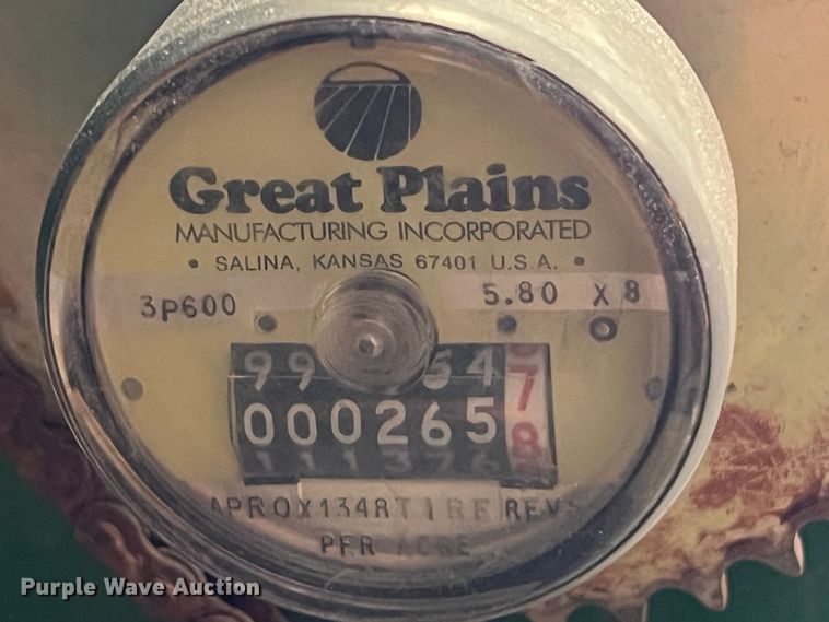 image for item EJ2949 Great Plains 3P600 grain drill