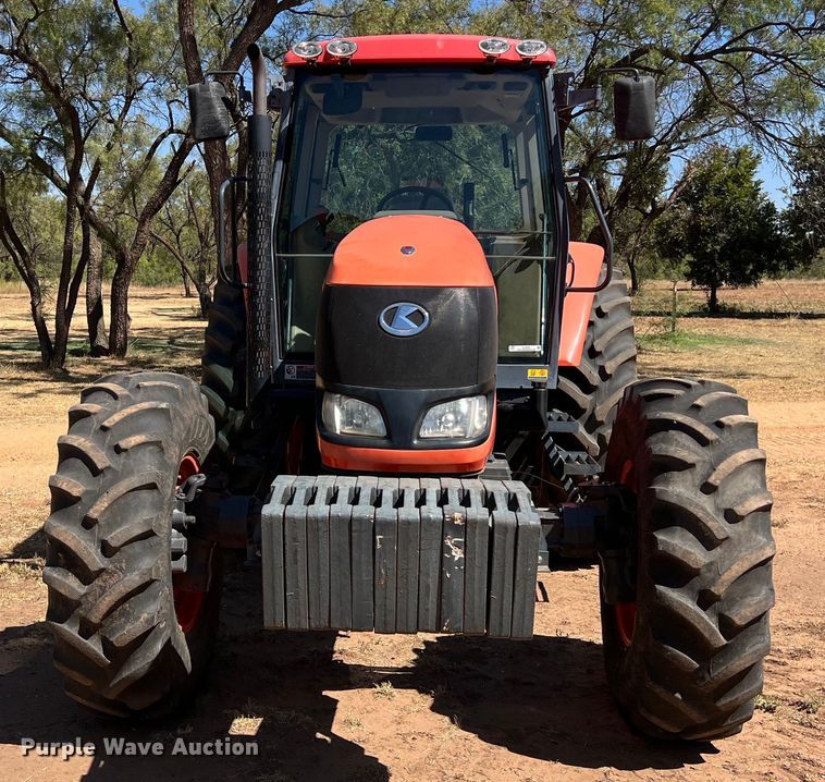 image for item EJ2955 Kubota  M135X MFWD tractor