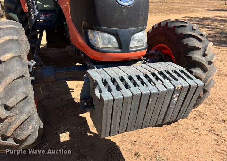 image for item EJ2955 Kubota  M135X MFWD tractor