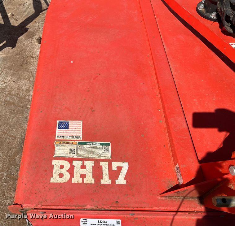 image for item EJ2957 Bush Hog BH17-2 rotary mower