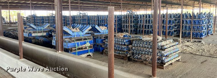 image for item EJ2982 Approximately 65 pallets of conveyor parts