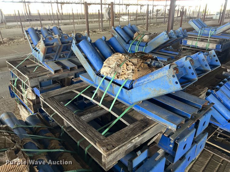 image for item EJ2982 Approximately 65 pallets of conveyor parts