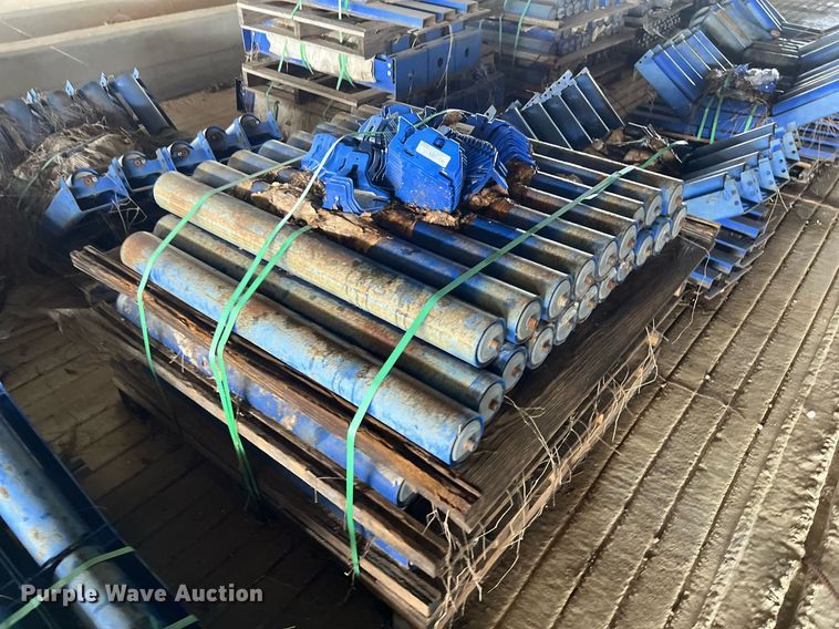 image for item EJ2982 Approximately 65 pallets of conveyor parts