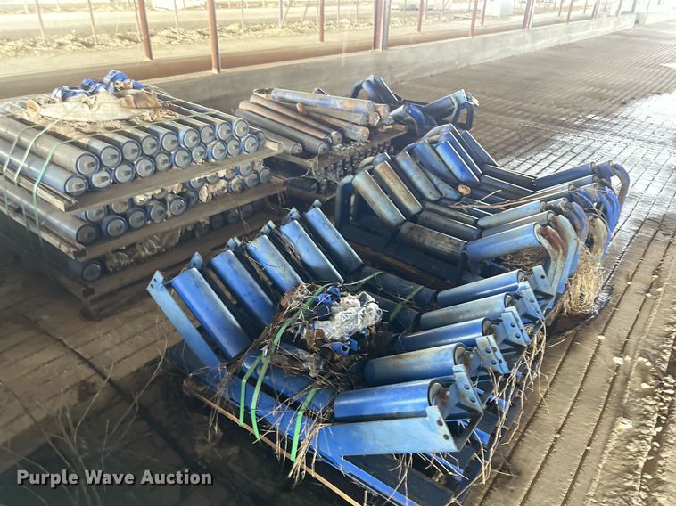 image for item EJ2982 Approximately 65 pallets of conveyor parts