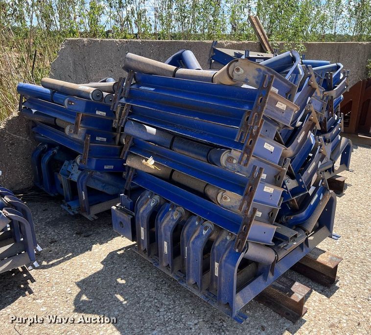 image for item EJ2982 Approximately 65 pallets of conveyor parts