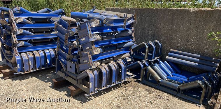 image for item EJ2982 Approximately 65 pallets of conveyor parts