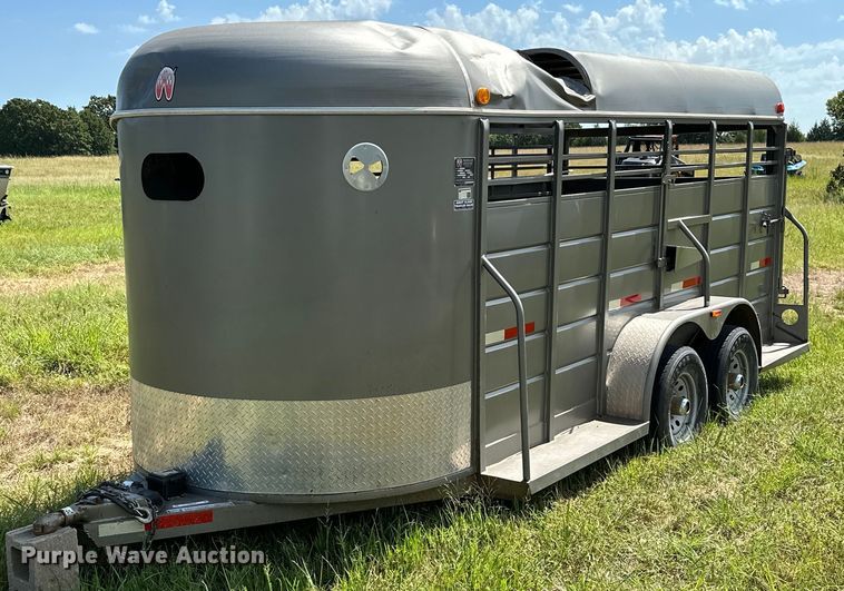 image for item EJ8864 2015 W-W livestock trailer