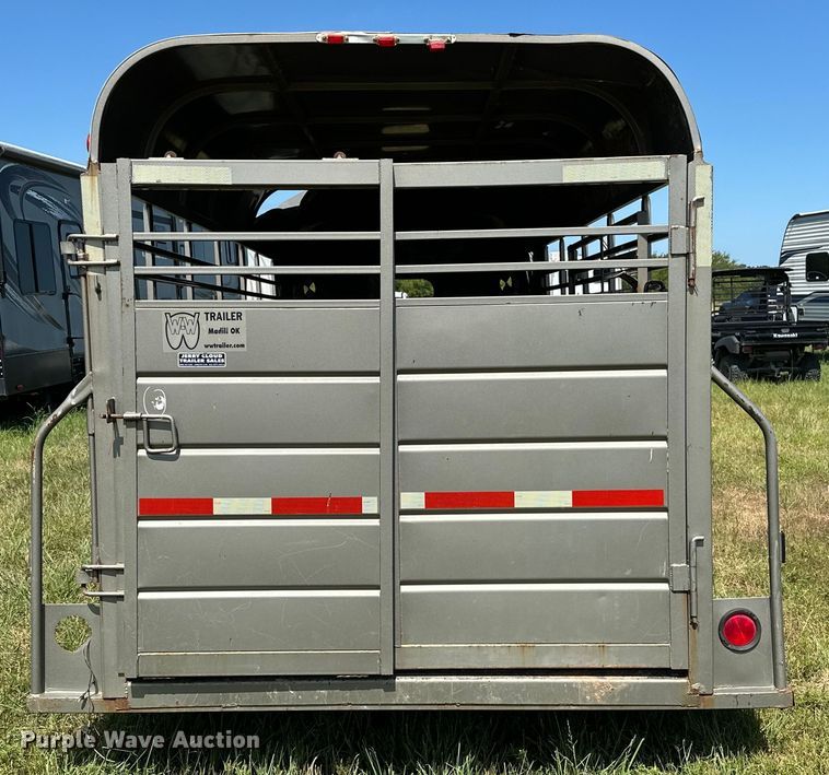 image for item EJ8864 2015 W-W livestock trailer