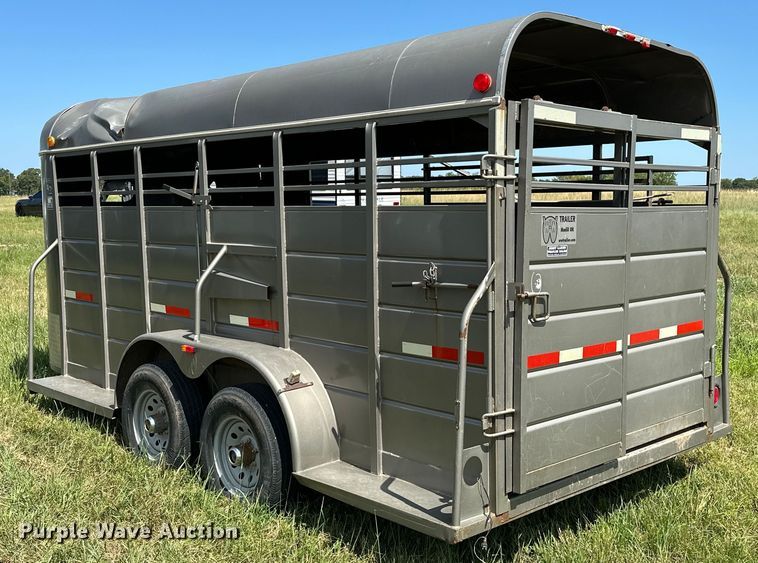 image for item EJ8864 2015 W-W livestock trailer
