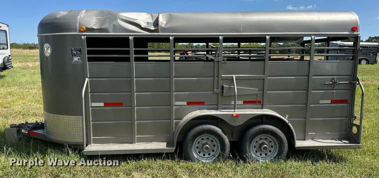 image for item EJ8864 2015 W-W livestock trailer