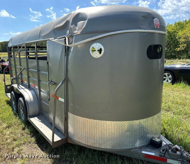 image for item EJ8864 2015 W-W livestock trailer