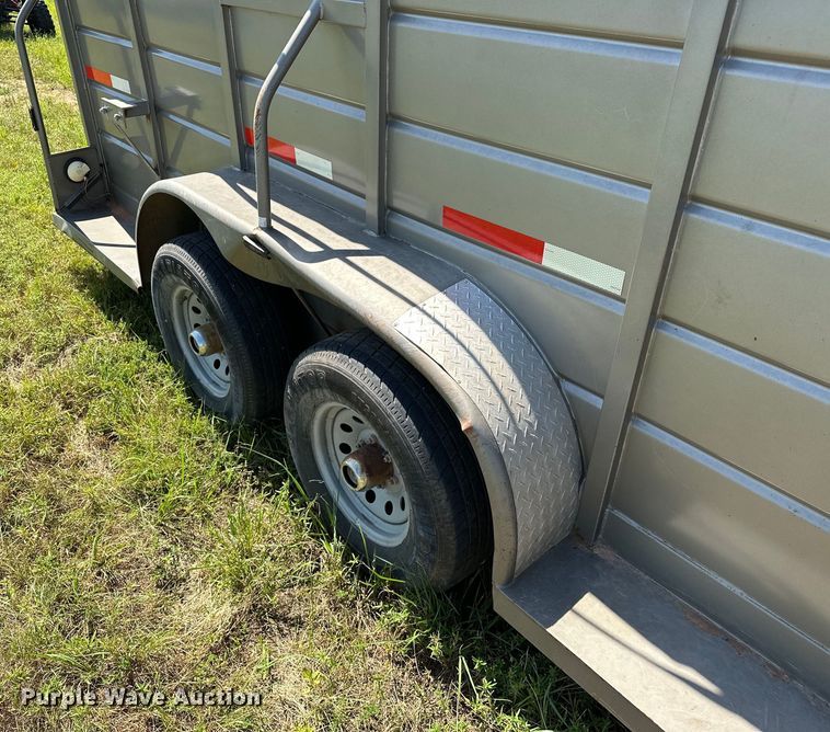 image for item EJ8864 2015 W-W livestock trailer