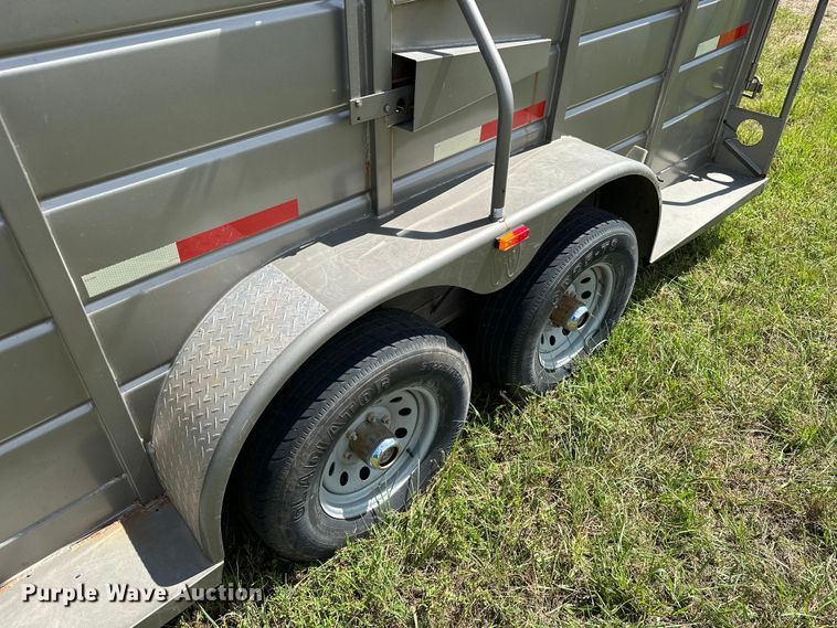 image for item EJ8864 2015 W-W livestock trailer