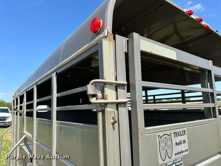 image for item EJ8864 2015 W-W livestock trailer