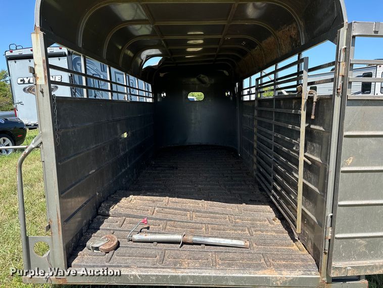 image for item EJ8864 2015 W-W livestock trailer