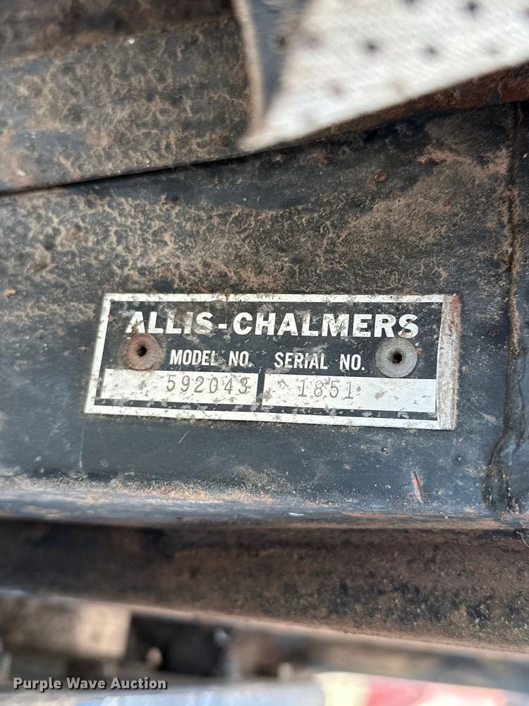image for item EJ8883 1978 Allis-Chalmers  7580 4WD tractor