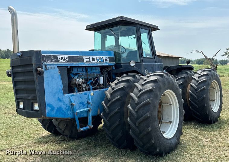 image for item EJ8884 1990 Ford 876 Versatile  4WD tractor