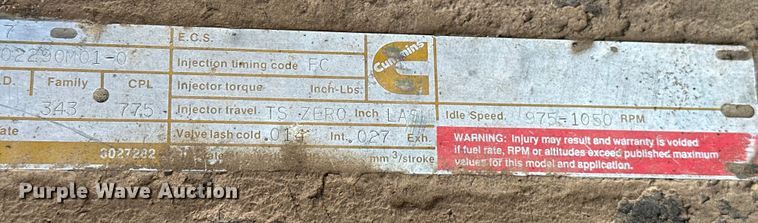 image for item EJ8884 1990 Ford 876 Versatile  4WD tractor