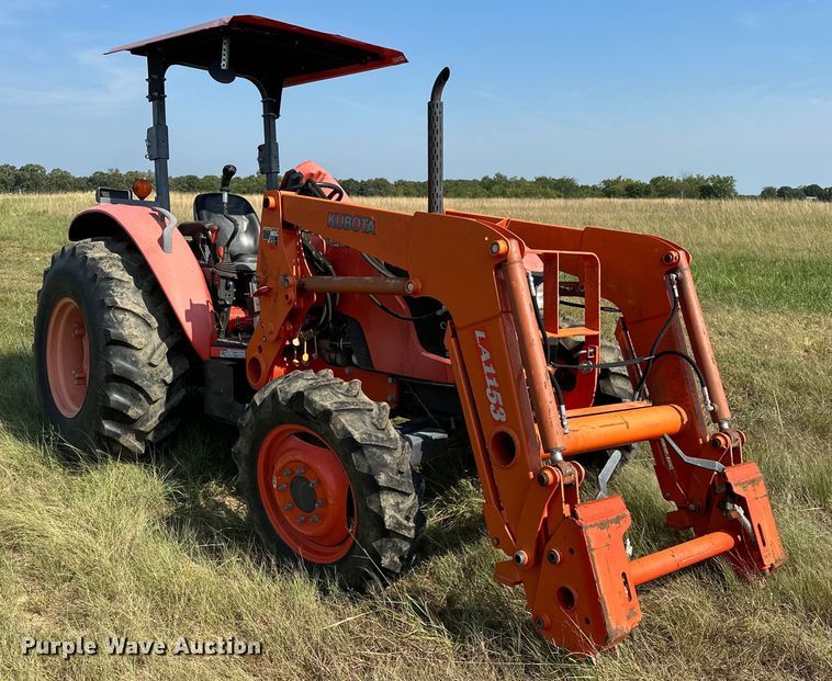 image for item EJ8910 2012 Kubota M7040D MFWD tractor