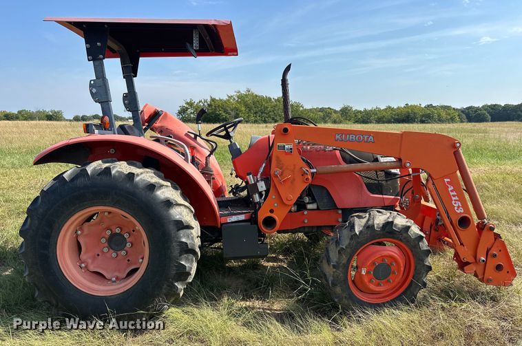 image for item EJ8910 2012 Kubota M7040D MFWD tractor