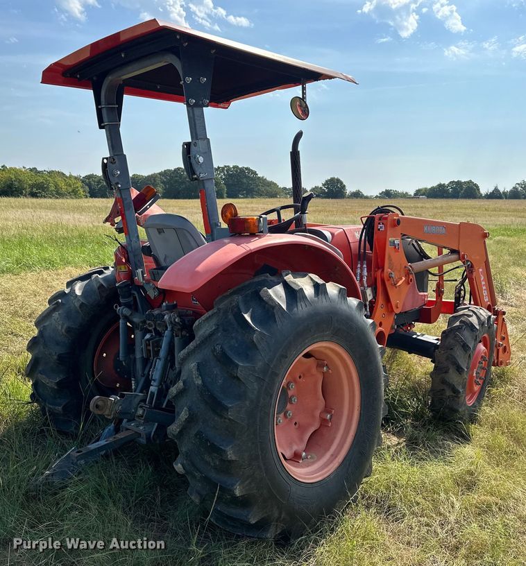 image for item EJ8910 2012 Kubota M7040D MFWD tractor