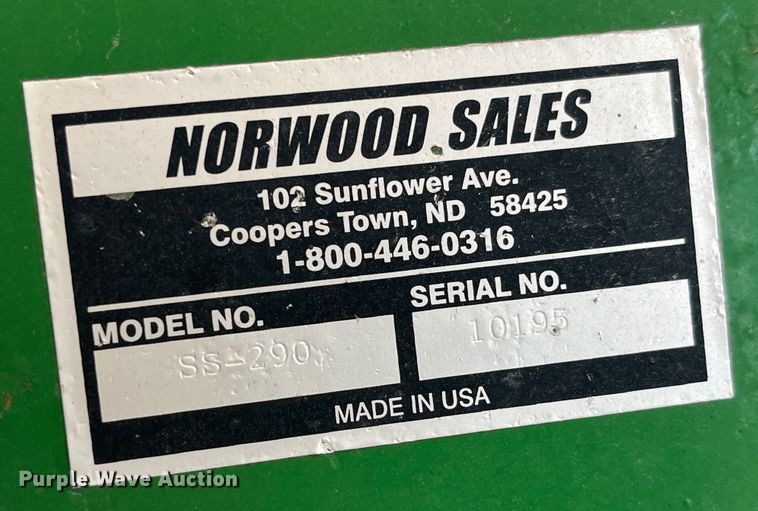 image for item EK8987 Seed Shuttle SS290 seed tender