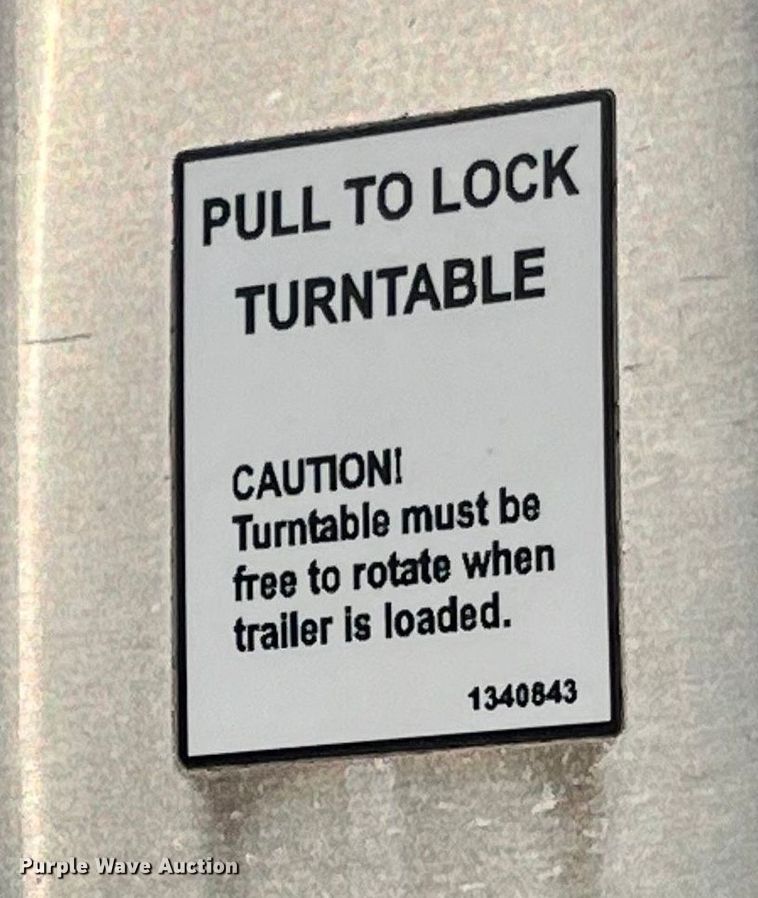 image for item EK8997 2015 Kann pup grain trailer