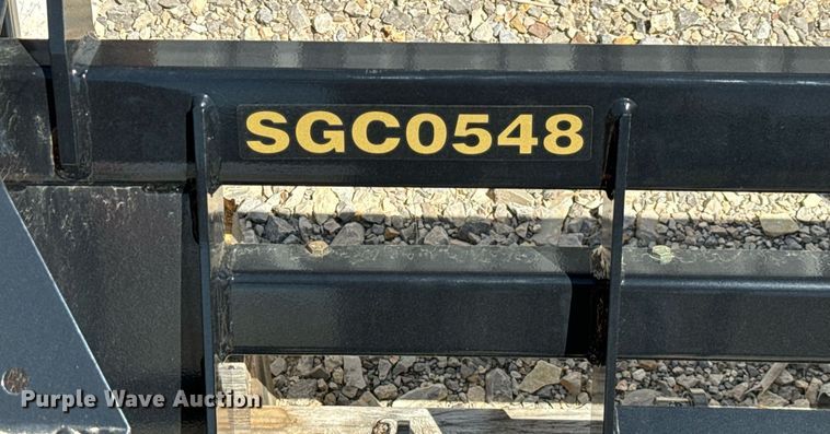 image for item IE9094 Land Pride SGC0548 skid steer grapple bucket