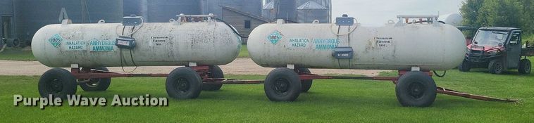 image for item ME9309 (2) NH3 tanks