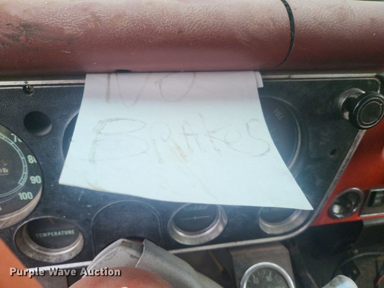 image for item ME9311 1968 Chevrolet C60 fertilizer delivery truck