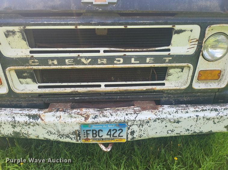 image for item ME9311 1968 Chevrolet C60 fertilizer delivery truck