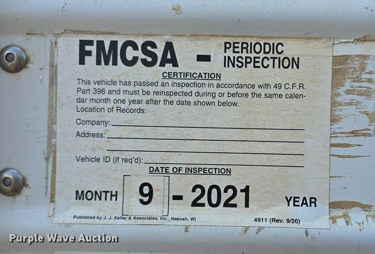 image for item OD9722 1999 Wilson DWG-400W live bottom trailer