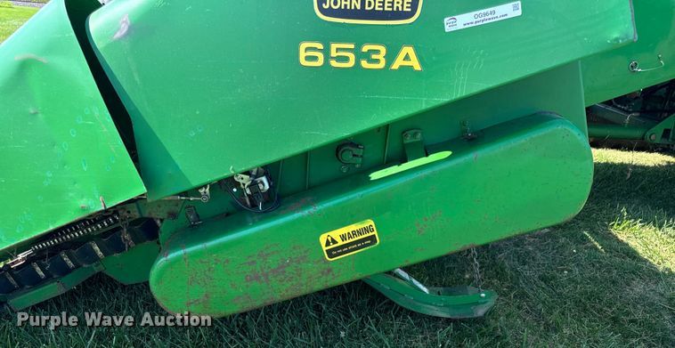 image for item OG9649 John Deere 653A all-crop head