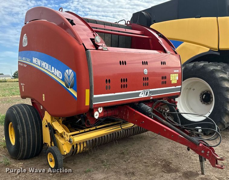 image for item OM9649 2015 New Holland RB560 round baler