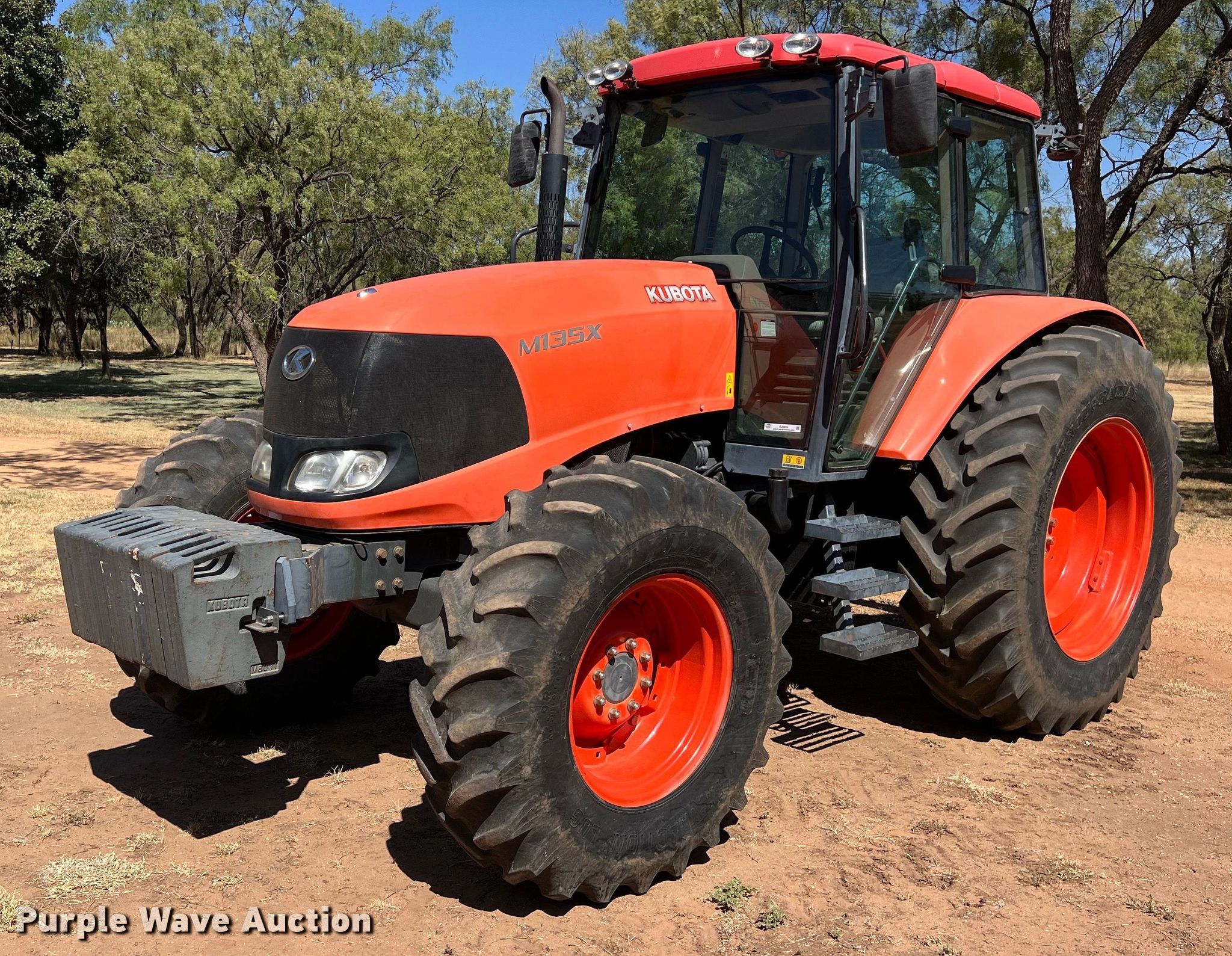 Kubota M135X MFWD tractor in Colorado City, TX | Item EJ2955