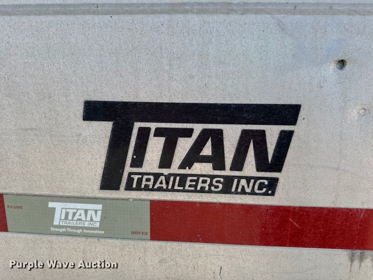 image for item DP6688 2008 Titan Trailers refuse trailer