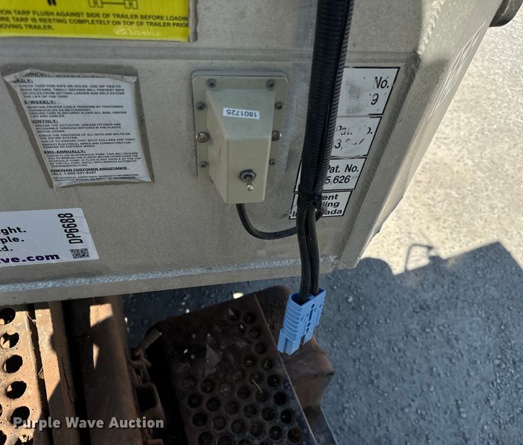 image for item DP6688 2008 Titan Trailers refuse trailer