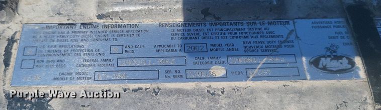 image for item DP6692 (2) Mack E7-350 engines 