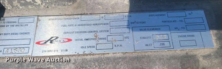 image for item DP6692 (2) Mack E7-350 engines 