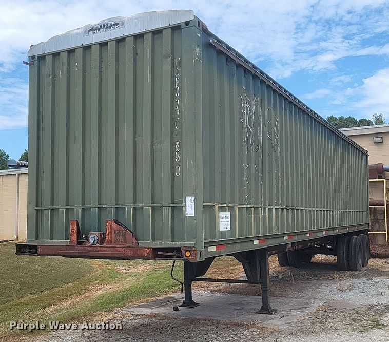 image for item DR4972 1958 Fruehauf  refuse trailer 