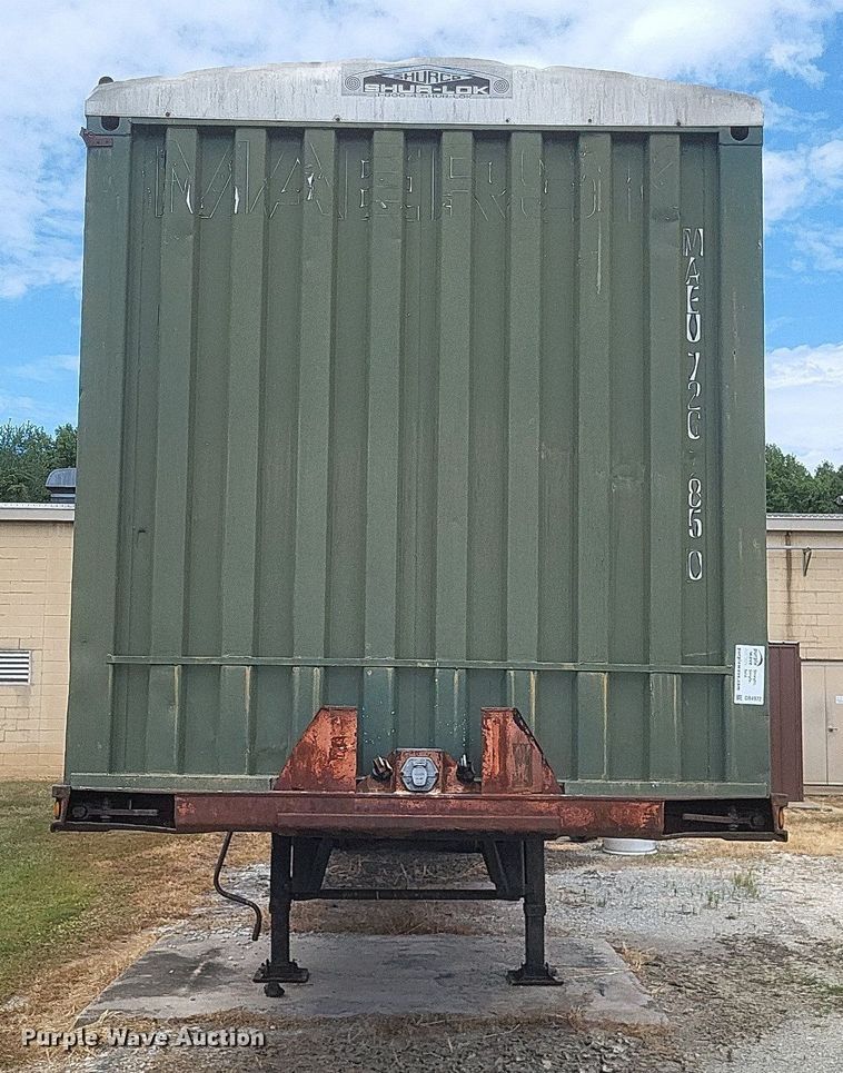 image for item DR4972 1958 Fruehauf  refuse trailer 