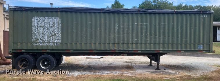 image for item DR4972 1958 Fruehauf  refuse trailer 