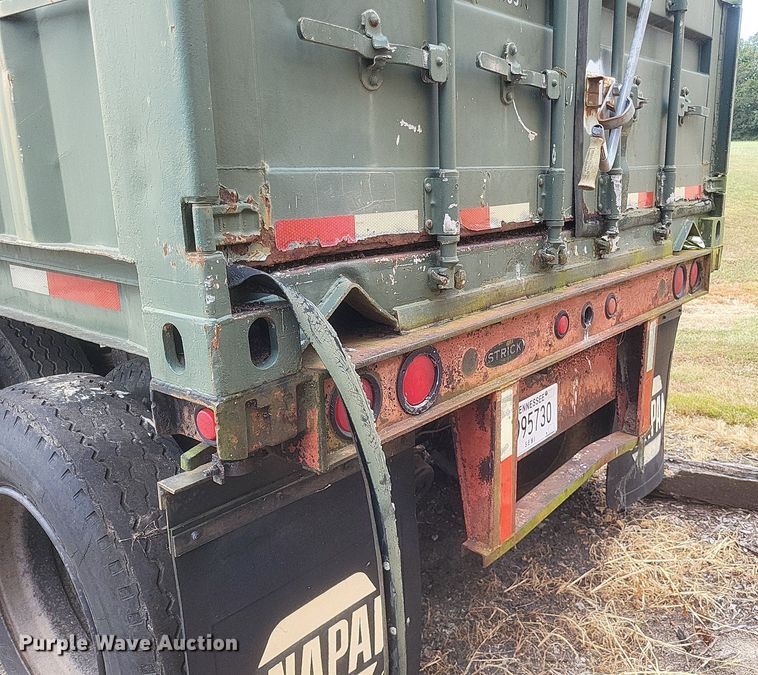 image for item DR4972 1958 Fruehauf  refuse trailer 