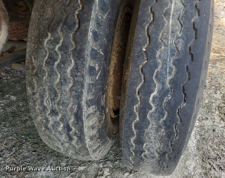 image for item DR4972 1958 Fruehauf  refuse trailer 